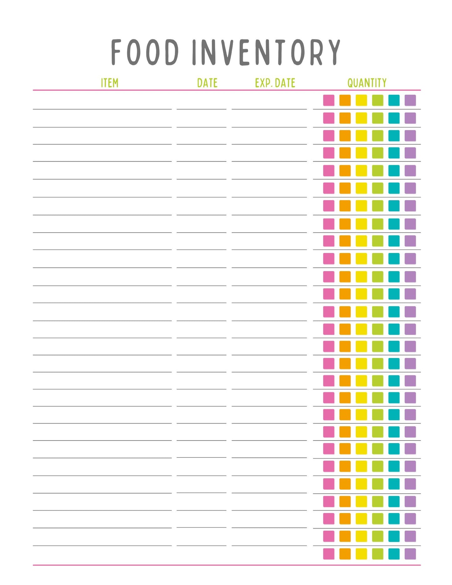 Frugal Foodie Meal Planner