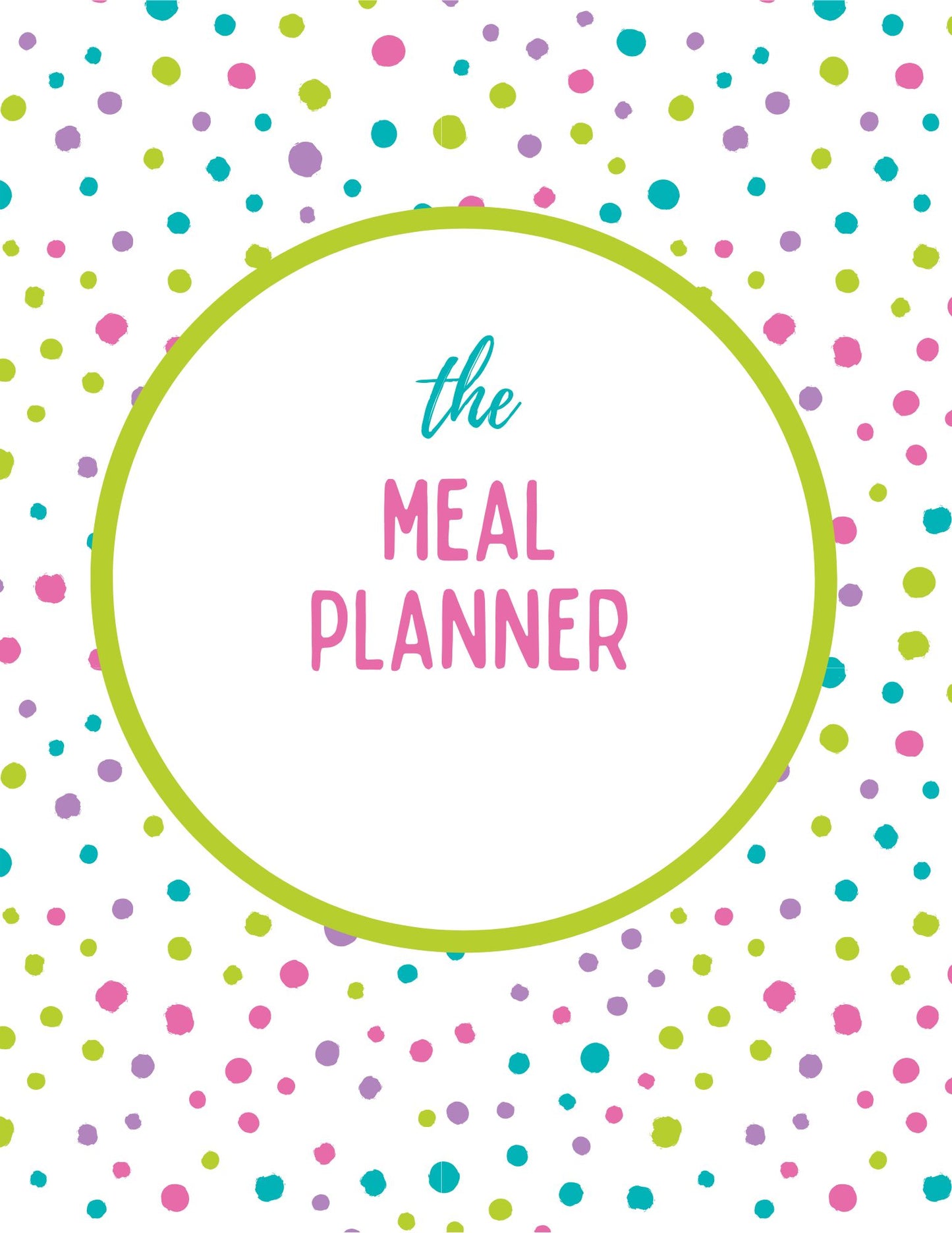 Frugal Foodie Meal Planner