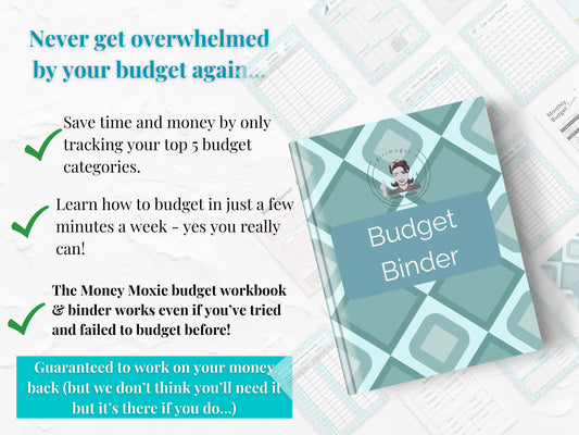 GirlMogul Budget Binder Blue