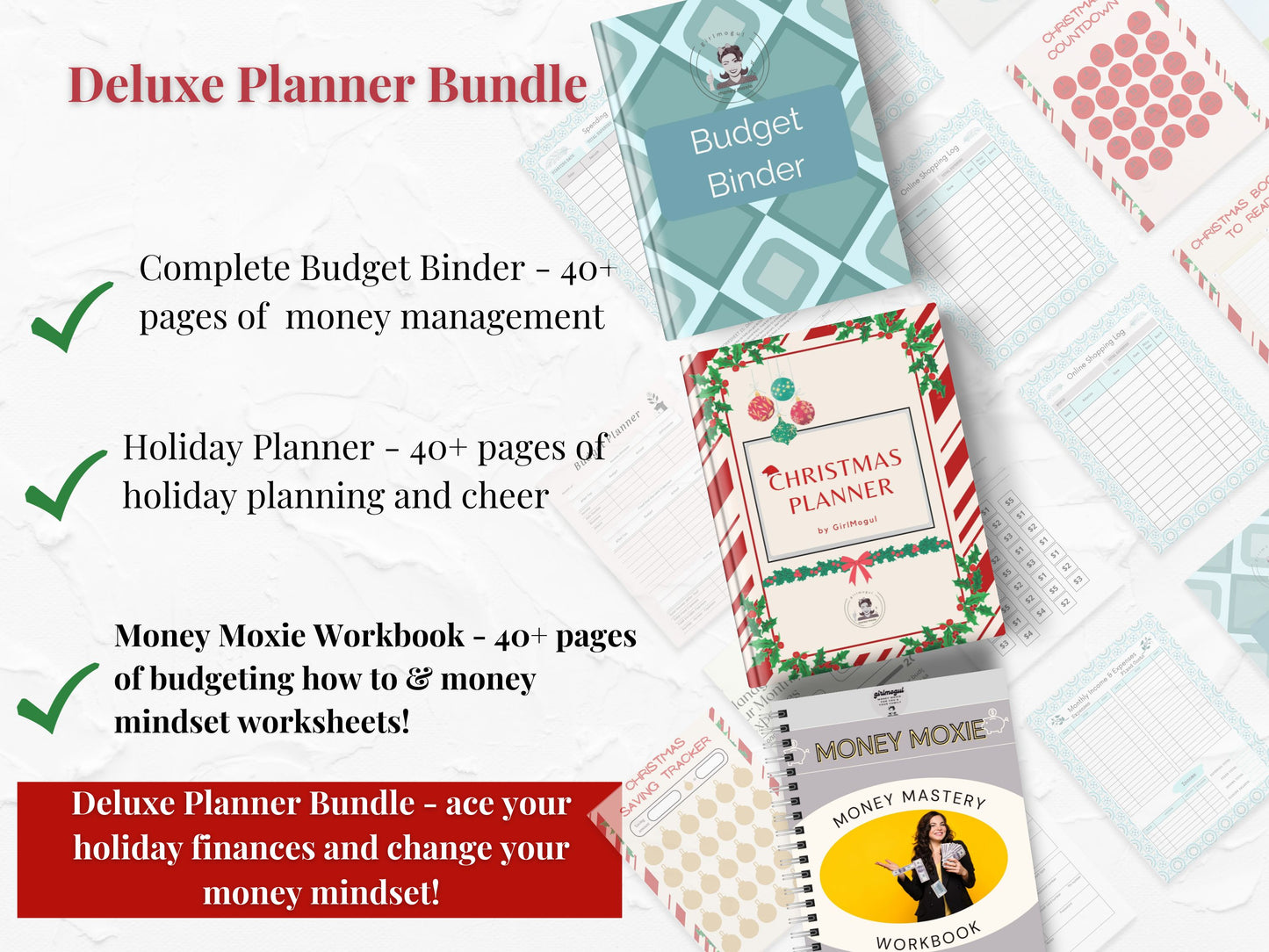 Deluxe Planner Bundle - Budget and Holiday Planner!