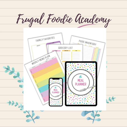 Frugal Foodie Meal Planner