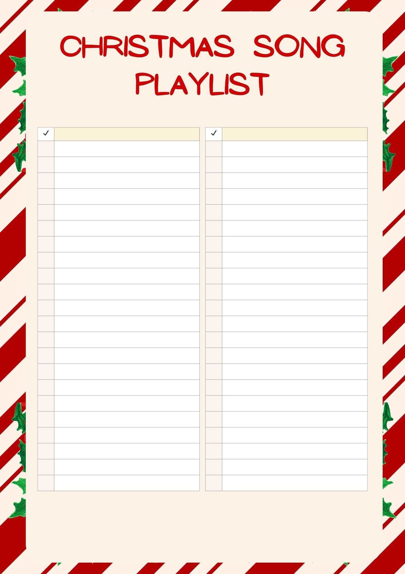 Christmas Holiday Planner`