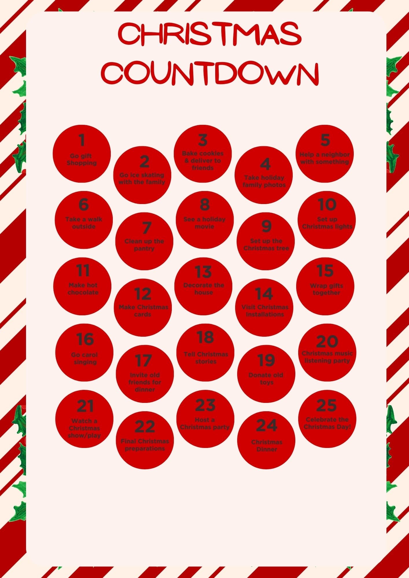 Christmas Holiday Planner`